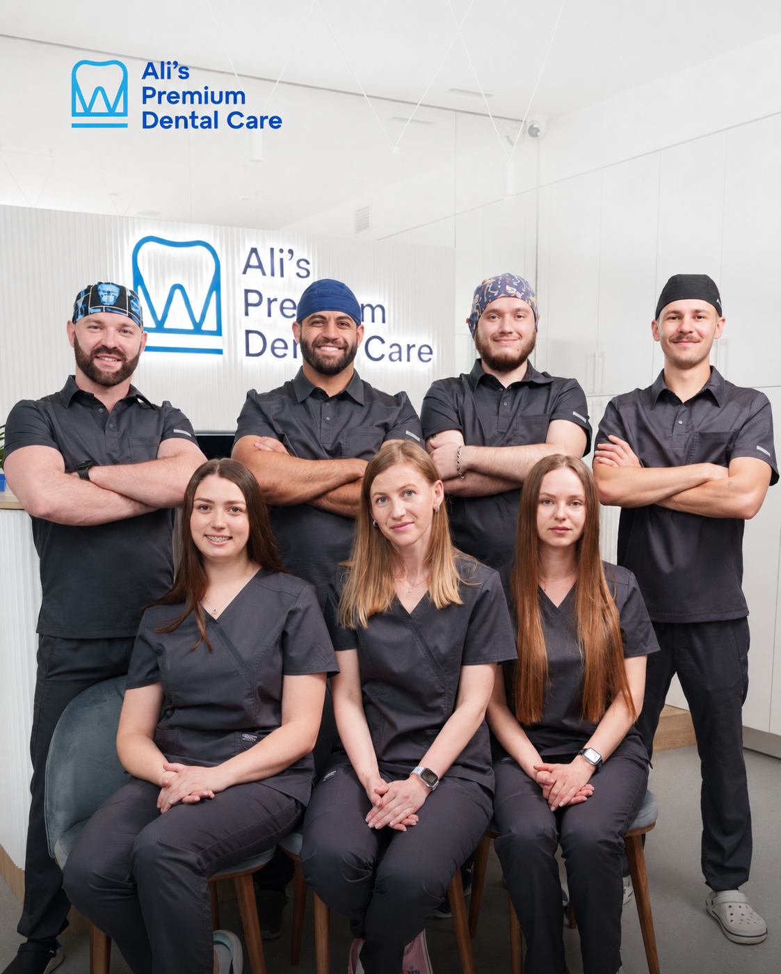 Команда клініки Ali Dental Care